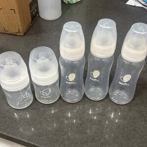 Evenflo Baby Bottles Set of 5